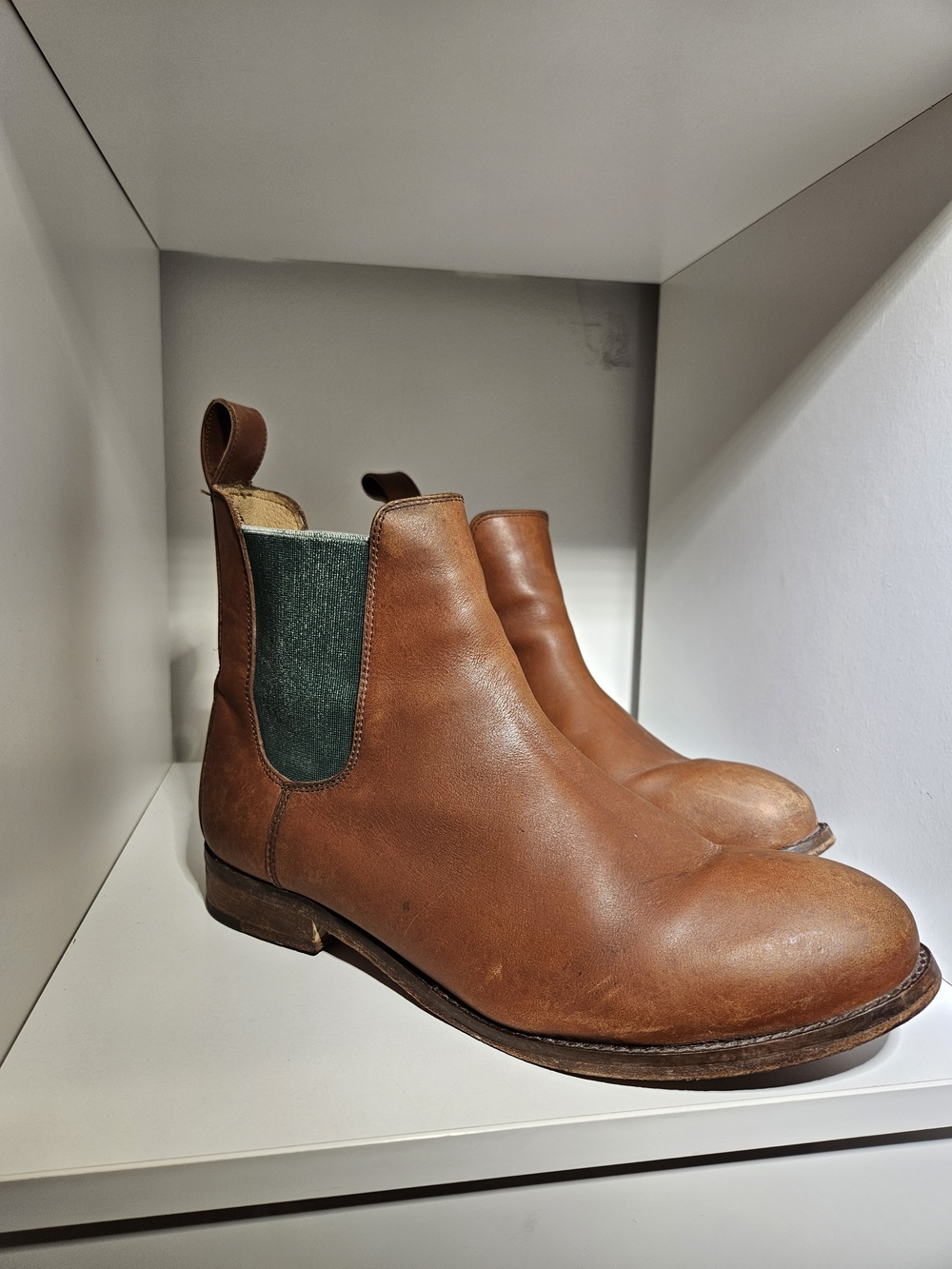 Free People + Farylrobin Brown Leather Boots - 11